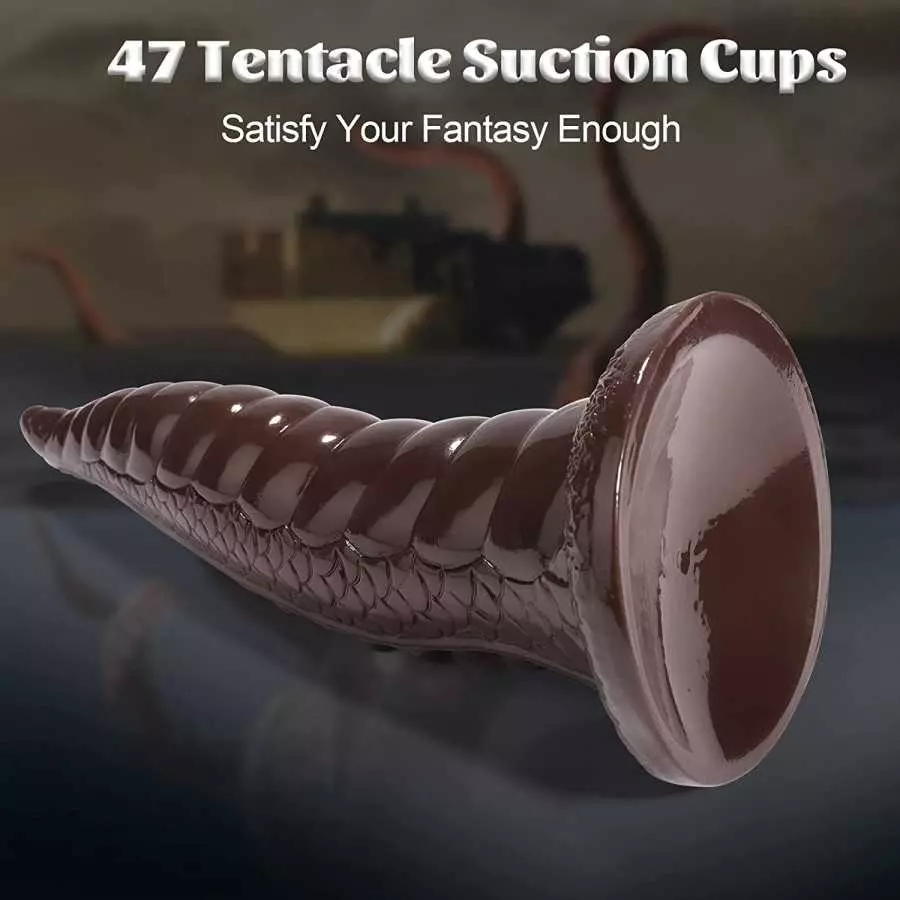 Fantasy Realistic Dildo for Hand-Free Play, Tentacle Dildos with Strong Suction Cup, Amazing Dragon Dildo Adult Toys for Women G