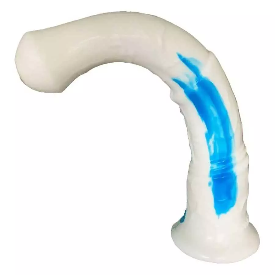 Multi Color Soft Flexible Animal Artificial Horse Dildo Silicone Dildo Toy Adult Sex Toy for Women with Suction (Red+Black)