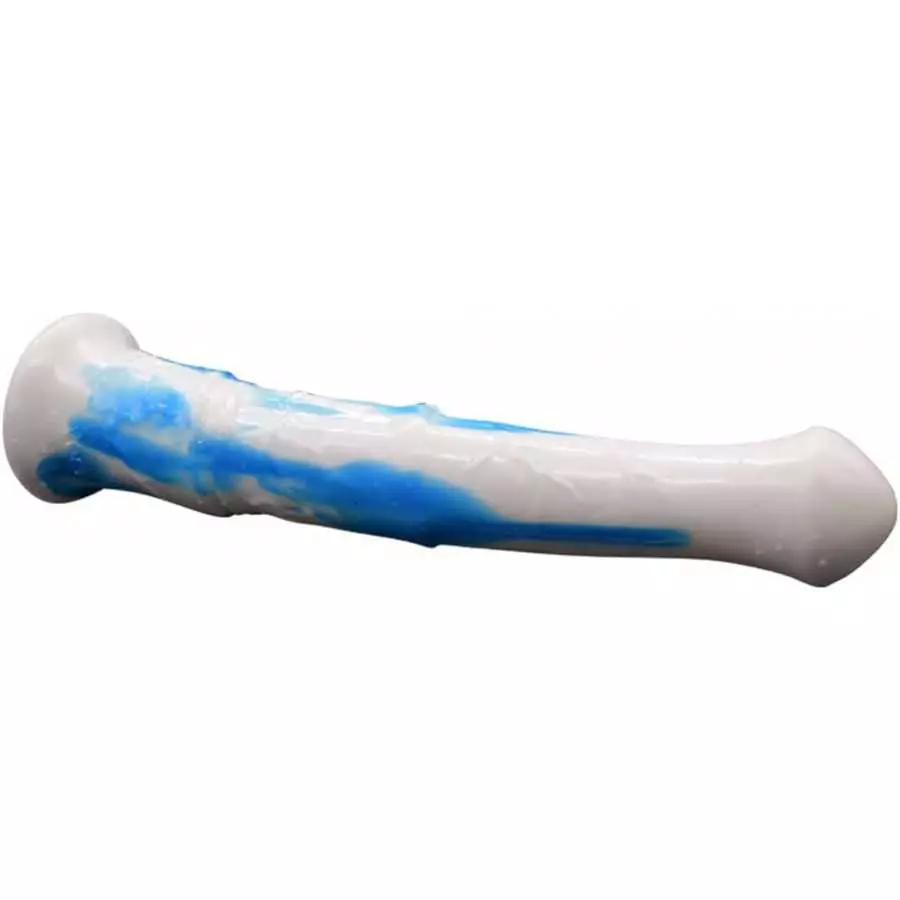 Multi Color Soft Flexible Animal Artificial Horse Dildo Silicone Dildo Toy Adult Sex Toy for Women with Suction (Red+Black)