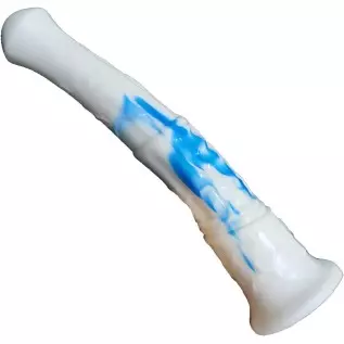 Multi Color Soft Flexible Animal Artificial Horse Dildo Silicone Dildo Toy Adult Sex Toy for Women with Suction (Red+Black)