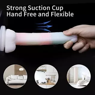 8.7''Realistic Dildo Sex Toy with Strong Suction Cup Sex Toys Dildos, G spot and Anal Adult Sensory Sex Toys for Women 8.7''Realistic Dildo Sex Toy with Strong Suction Cup Sex Toys Dildos, G spot and Anal Adult Sensory Sex Toys for Women
