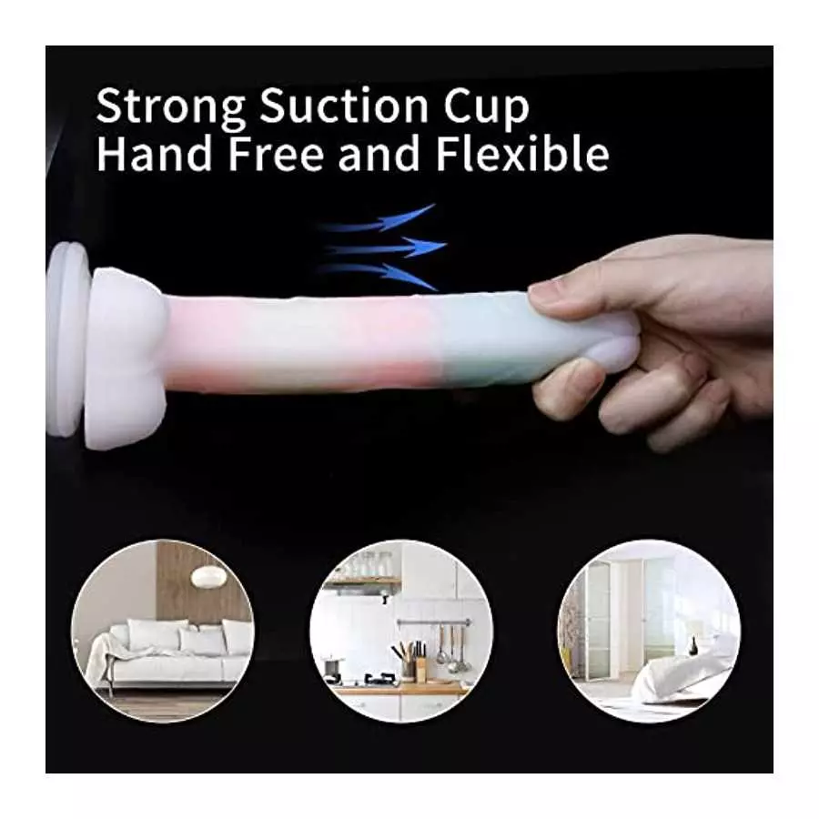 8.7''Realistic Dildo Sex Toy with Strong Suction Cup Sex Toys Dildos, G spot and Anal Adult Sensory Sex Toys for Women
