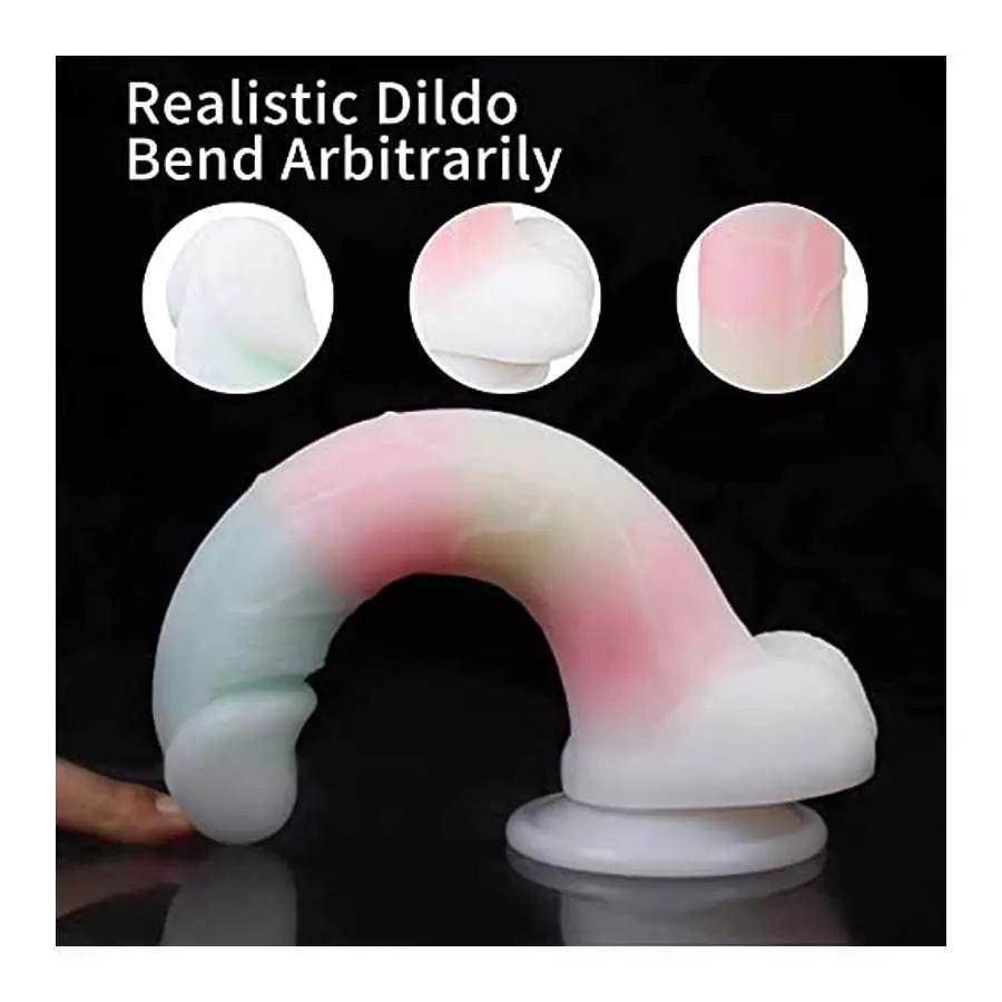 8.7''Realistic Dildo Sex Toy with Strong Suction Cup Sex Toys Dildos, G spot and Anal Adult Sensory Sex Toys for Women