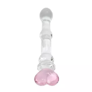Epichao Novelties Glass Dildo Crystal Penis Glass Wand G-spot Stimulation Female Masturbator (Heart) Epichao Novelties Glass Dildo Crystal Penis Glass Wand G-spot Stimulation Female Masturbator (Heart)
