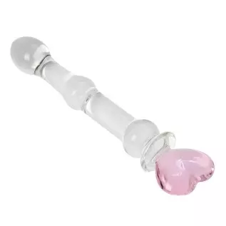 Epichao Novelties Glass Dildo Crystal Penis Glass Wand G-spot Stimulation Female Masturbator (Heart) Epichao Novelties Glass Dildo Crystal Penis Glass Wand G-spot Stimulation Female Masturbator (Heart)