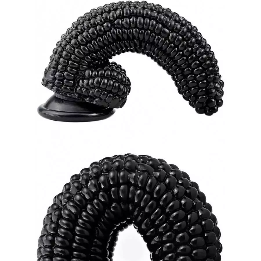 G-spot Massage Dildo, 8.26 inch Novelties Vegetable Penis, Big Realistic Cock with Suction Cup and Big Bumps, Fetish Adult Sex T