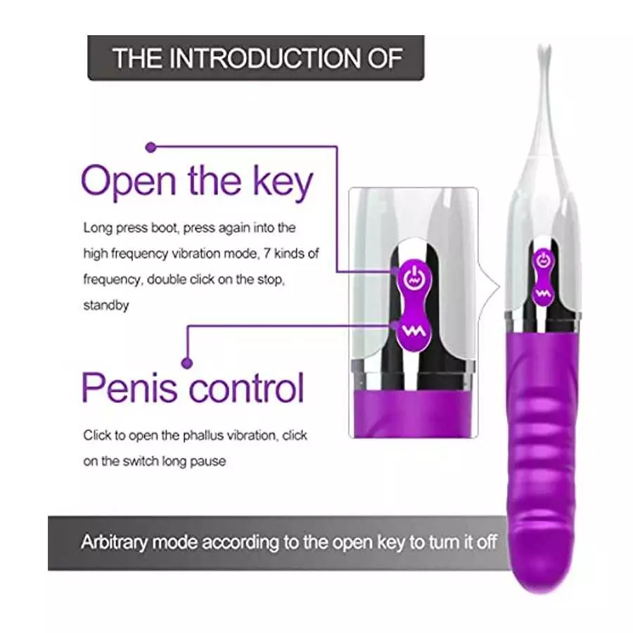 High-Frequency Clitoral Vibrators for Women Powerful G Spot Vibrator Clitoris Massager Anal Vibrating Dildo for Women Vaginal St