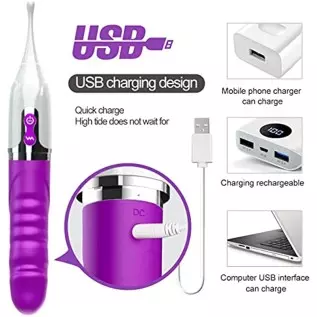 High-Frequency Clitoral Vibrators for Women Powerful G Spot Vibrator Clitoris Massager Anal Vibrating Dildo for Women Vaginal St