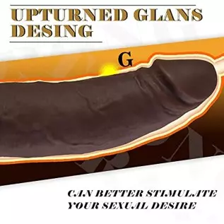 7" Realistic Dildo Vibrator Sex Toy with Strong Motor and 10 Modes of Vibrations, Black Vibrating Anal Dildos for Vagina and Ana 7" Realistic Dildo Vibrator Sex Toy with Strong Motor and 10 Modes of Vibrations, Black Vibrating Anal Dildos for Vagina and Ana