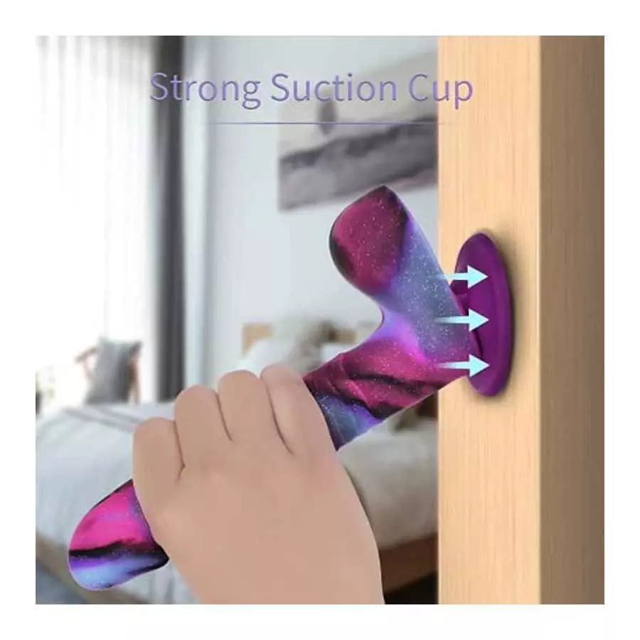 8.2 inch Automatic Thrusting Dildo Vibrator Sex Toy for Women for G Spot Clitoral Anal Stimulation with 3 Powerful Thrusting Spe