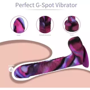 8.2 inch Automatic Thrusting Dildo Vibrator Sex Toy for Women for G Spot Clitoral Anal Stimulation with 3 Powerful Thrusting Spe 8.2 inch Automatic Thrusting Dildo Vibrator Sex Toy for Women for G Spot Clitoral Anal Stimulation with 3 Powerful Thrusting Spe