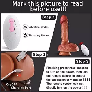 Thrusting Vibrator Dildo Authentic Replicas Dildos with 8 Thrusting and Vibration Realistic Vibrating Dildo for Women with Heati Thrusting Vibrator Dildo Authentic Replicas Dildos with 8 Thrusting and Vibration Realistic Vibrating Dildo for Women with Heati