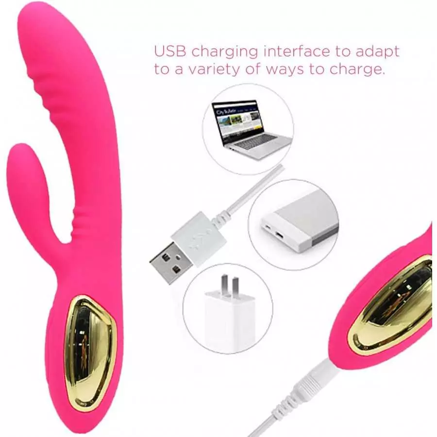 Geat Adult Toys Women Sexual Rabbit Machine Woman Cheap Men Toy Female Tools for Thrusting Machine Small TDBF (Pink)