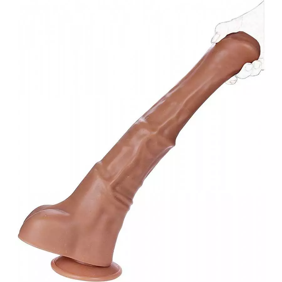 Realistic Black Horse Dildo with Suction Cup,15 inch Huge Thick Dildo Anal Plug Toy for Men Women Realistic Black Horse Dildo with Suction Cup,15 inch Huge Thick Dildo Anal Plug Toy for Men Women