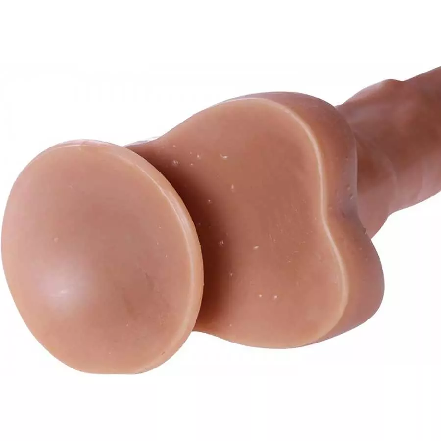 Realistic Black Horse Dildo with Suction Cup,15 inch Huge Thick Dildo Anal Plug Toy for Men Women