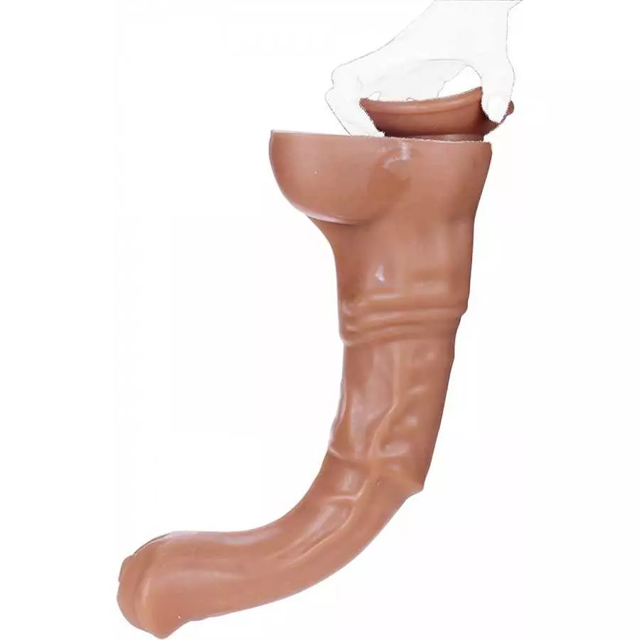 Realistic Black Horse Dildo with Suction Cup,15 inch Huge Thick Dildo Anal Plug Toy for Men Women