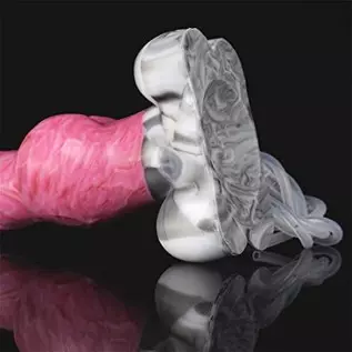 FRRDEI Squirting Realistic Dildo Smaller Size 6.9inch, Ejaculation G Spot Dog Dildo Silicone Animal Dildo Wolf Canine Anal Sex T