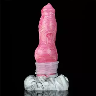 FRRDEI Squirting Realistic Dildo Smaller Size 6.9inch, Ejaculation G Spot Dog Dildo Silicone Animal Dildo Wolf Canine Anal Sex T
