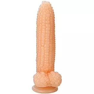 Romi Vegetable Dildo, Adult Sex Toy Big Penis Cock with Suction Cup Big Bumps G Spot Stimulate