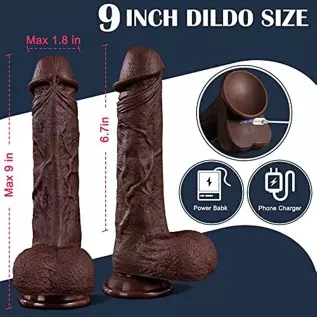 Dildo, Dildos for Women 9 Inch Vibrating Dildo Sex Toys