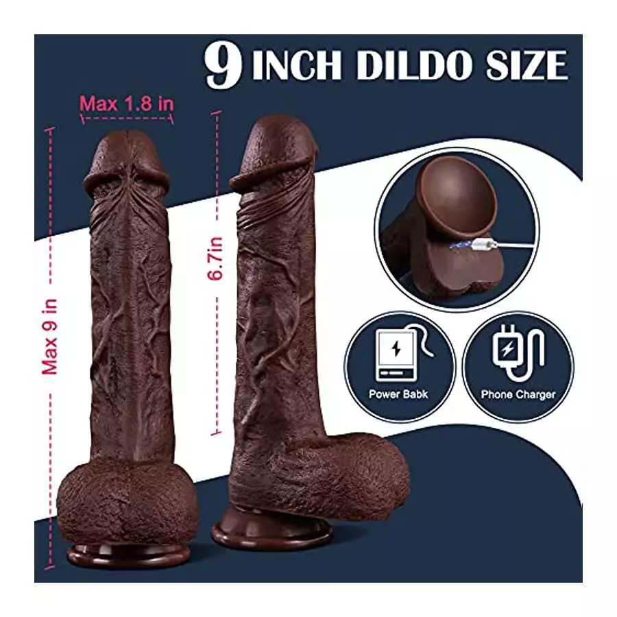 Dildo, Dildos for Women 9 Inch Vibrating Dildo Sex Toys