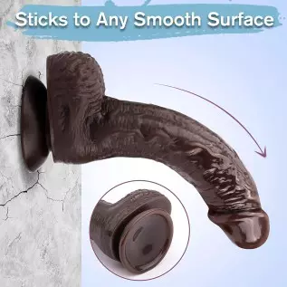 Luminous Realistic G-spot Dildos for Women - 7 Inch Jelly Penis Dong with Lifelike Glans Veins Testicles & Hands-Free Suction Cu Luminous Realistic G-spot Dildos for Women - 7 Inch Jelly Penis Dong with Lifelike Glans Veins Testicles & Hands-Free Suction Cu