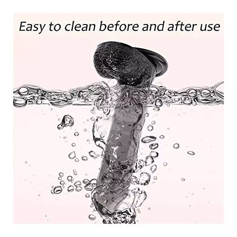 8.8 Inch Realistic Dildo for Women, G-spot Dildo with Ultra Veined for Vagina Stimulation, Harness Compatible Dildo Adult Sex To