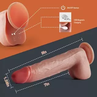 SHEHEME Thrusting Dildo Vibrator Sex Toy for Women,9 inch Realistic Dildo for G-spot with APP Control,9 Thrusting&Rotating &Vibr SHEHEME Thrusting Dildo Vibrator Sex Toy for Women,9 inch Realistic Dildo for G-spot with APP Control,9 Thrusting&Rotating &Vibr