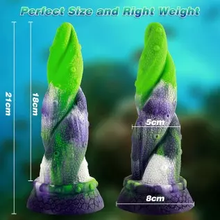 8.26" Silicone Realistic Dragon Dildo for Women, Fantasy Huge Bad Dragon Dildos Sex Toys, Big Dildo with Strong Suction Cup, Adu