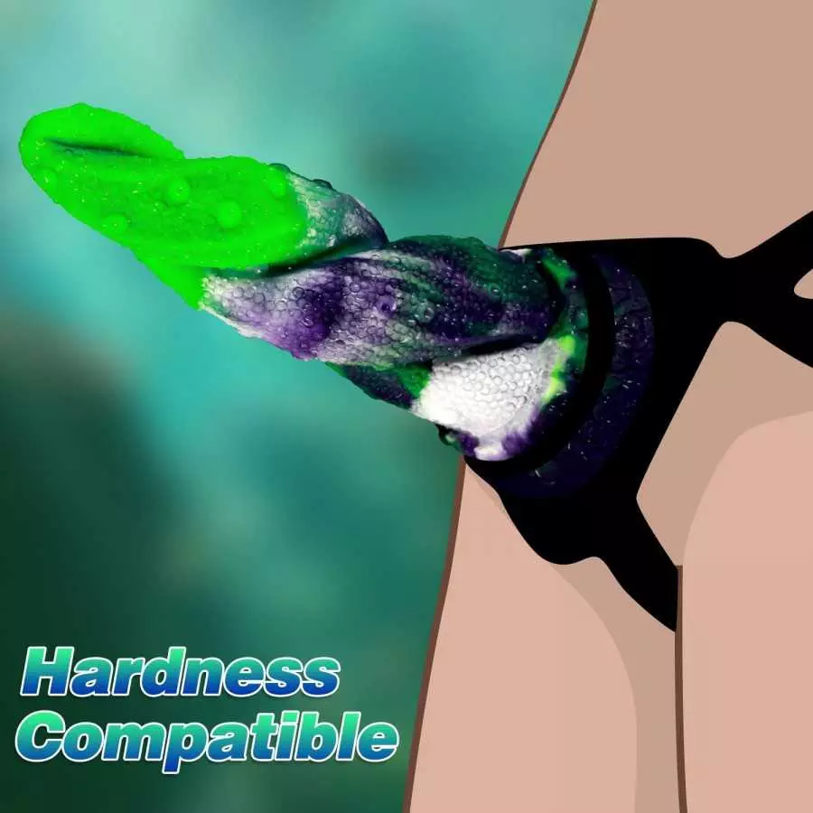 8.26" Silicone Realistic Dragon Dildo for Women, Fantasy Huge Bad Dragon Dildos Sex Toys, Big Dildo with Strong Suction Cup, Adu