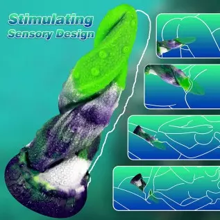 8.26" Silicone Realistic Dragon Dildo for Women, Fantasy Huge Bad Dragon Dildos Sex Toys, Big Dildo with Strong Suction Cup, Adu