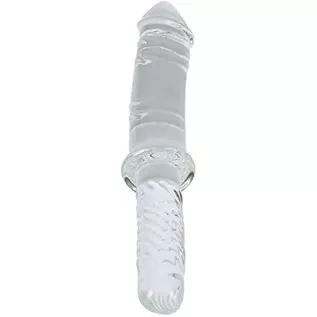Aptitan 11.4" Large Clear Glass Dildo Crystal Penis Glass Pleasure Wand Female Masturbator Sex Toy for Women Aptitan 11.4" Large Clear Glass Dildo Crystal Penis Glass Pleasure Wand Female Masturbator Sex Toy for Women
