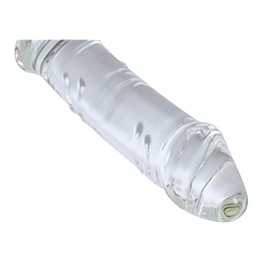 Aptitan 11.4" Large Clear Glass Dildo Crystal Penis Glass Pleasure Wand Female Masturbator Sex Toy for Women