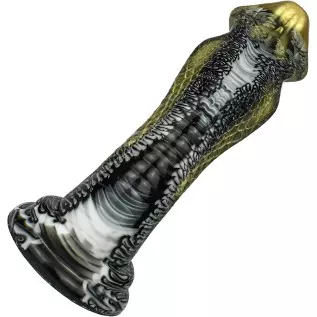 Realistic Dildo Thick Fantasy Silicone Dildo with Suction Cup for Hands-Free Play, Monster Dragon Dildo Animal Anal Plug for Pro