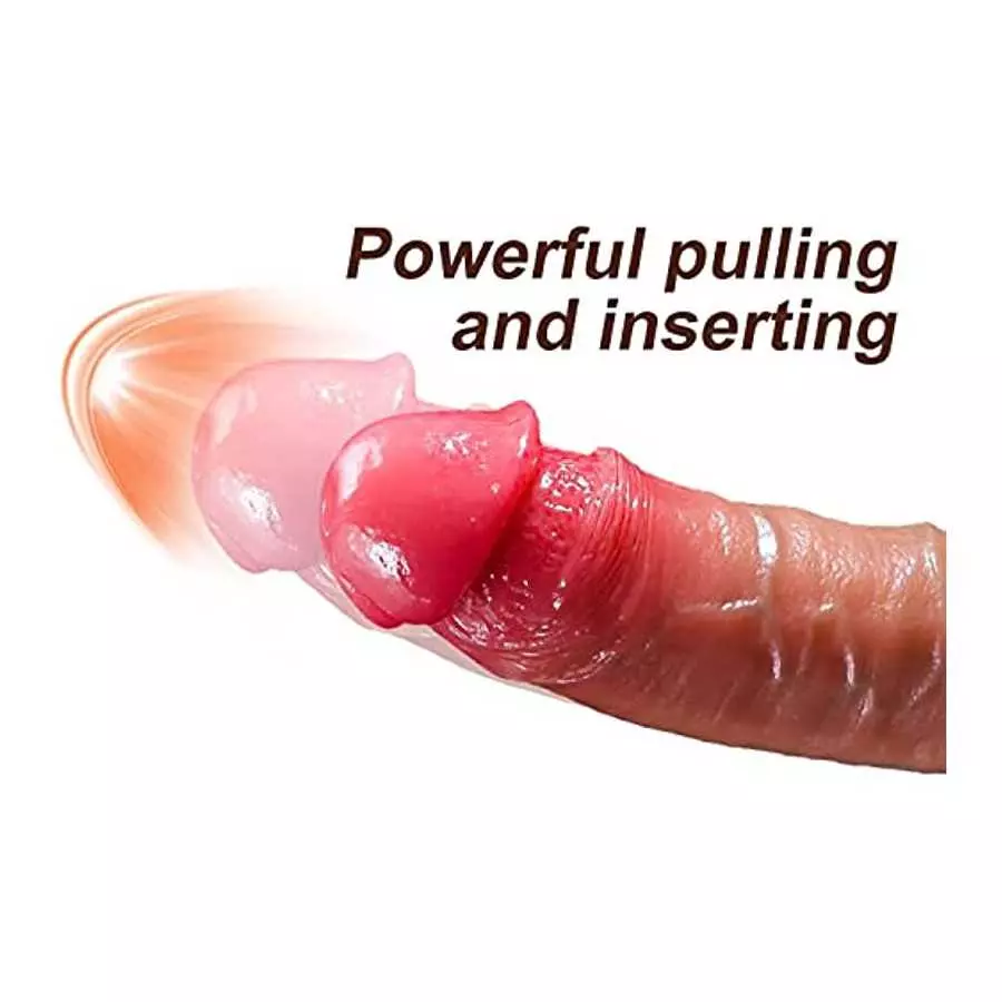 Lifelike Huge Realistic Silicone Dildo,Body-Safe Material Hands-Free Dildo with Strong Suction Cup,7.7 Inch Soft Realistic Penis