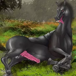 Realistic Horse Dildo 9.6 inch Long Pink Silicone Dildos with Suction, Lifelike Animal Dildo Anal Plug Adult Toy for Beginners a