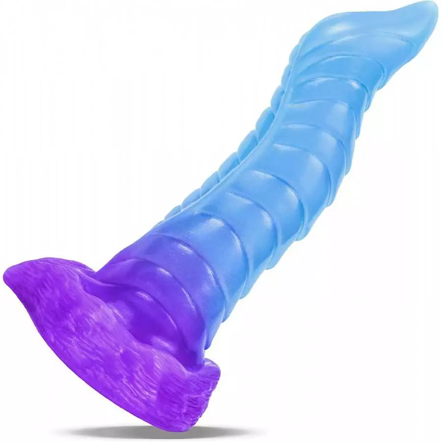 7.7in Flexible Silicone G-spot Dildo Fantasy Realistic Dildo with Strong Suction Cup, 「Jinn」Monster Butt Plug Dragon Dildos for 7.7in Flexible Silicone G-spot Dildo Fantasy Realistic Dildo with Strong Suction Cup, 「Jinn」Monster Butt Plug Dragon Dildos for