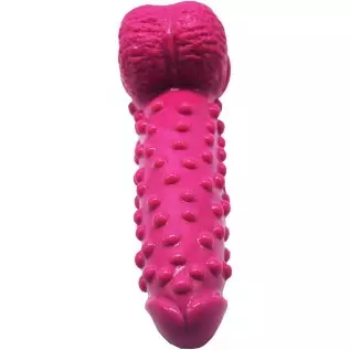 FAAK Silicone Bumpy Style Dildo G-Spot Novelties Female Masturbator Soft Flexible Adult Toy Dildo with Suction Base Waterproof