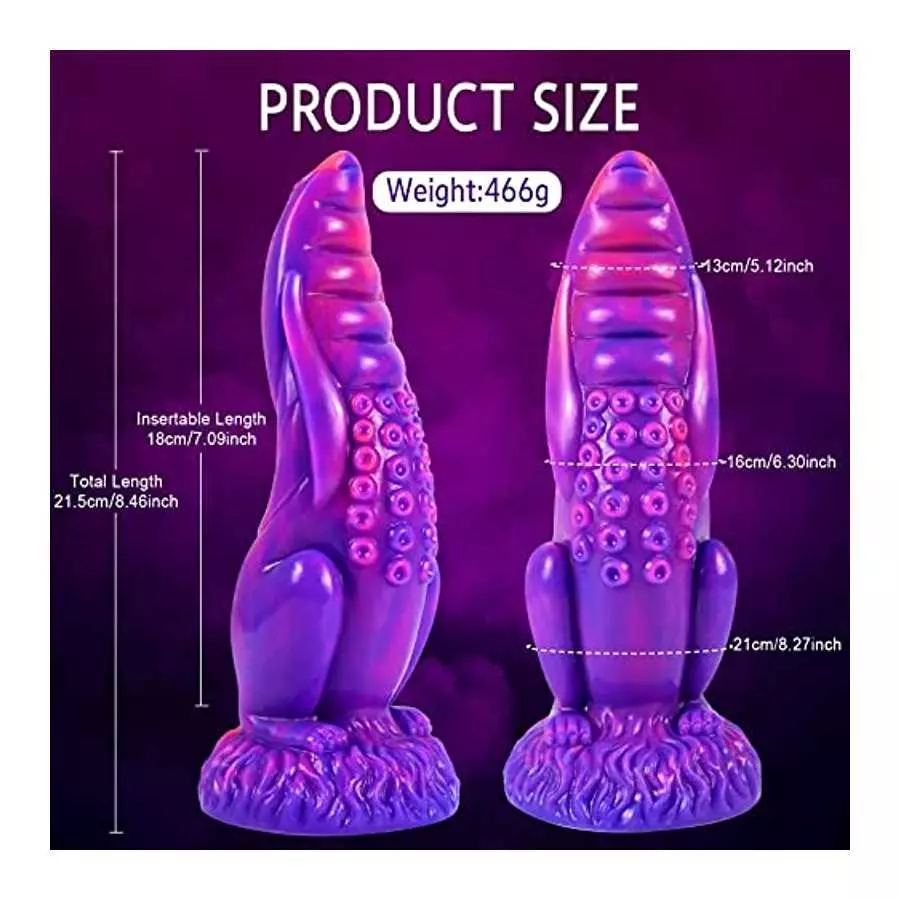 8.7" Realistic Dildos for Women and Men,Sex Toys Bad Dragon Silicone Huge Big Anal Dildos with Strong Suction Cup, Adult Dildos