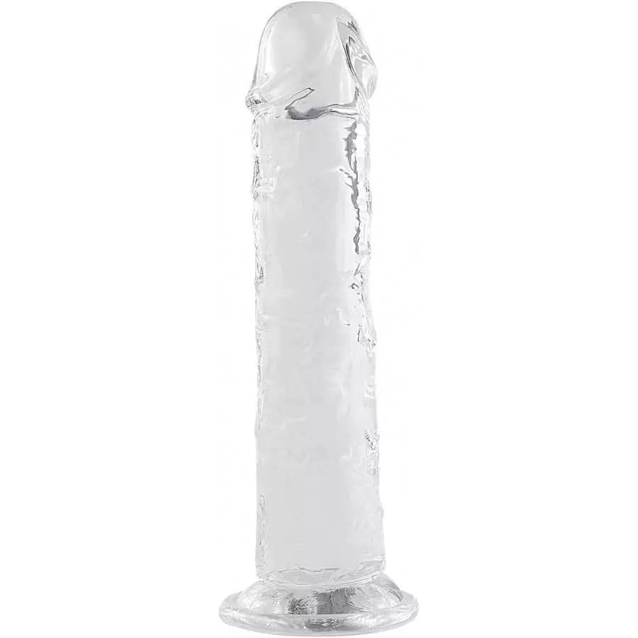 G Spot Jelly Dildos 8.07'' Inch Pink Realistic Dildos with Suction Cup, Flexible Penis Dong, Adult Sex Toy for Women Vaginal Sti G Spot Jelly Dildos 8.07'' Inch Pink Realistic Dildos with Suction Cup, Flexible Penis Dong, Adult Sex Toy for Women Vaginal Sti