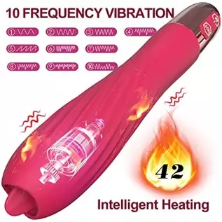 Bullet Vibrator Sex Toys for Women,G Spot Vibrator Clitoral Stimulator 10 Vibration Pattern Licking Vibrating Tongue Rose Toy,Di Bullet Vibrator Sex Toys for Women,G Spot Vibrator Clitoral Stimulator 10 Vibration Pattern Licking Vibrating Tongue Rose Toy,Di