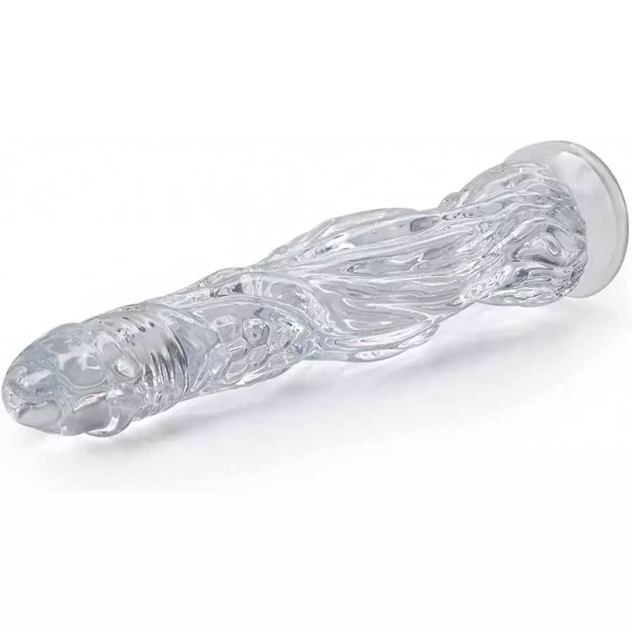 FST Transparent Dildo Vaginal G-spot Massage Adult Toy Prostate Intense Stimulation Anal Plug Novel Alien Beast Penis Shape Sex