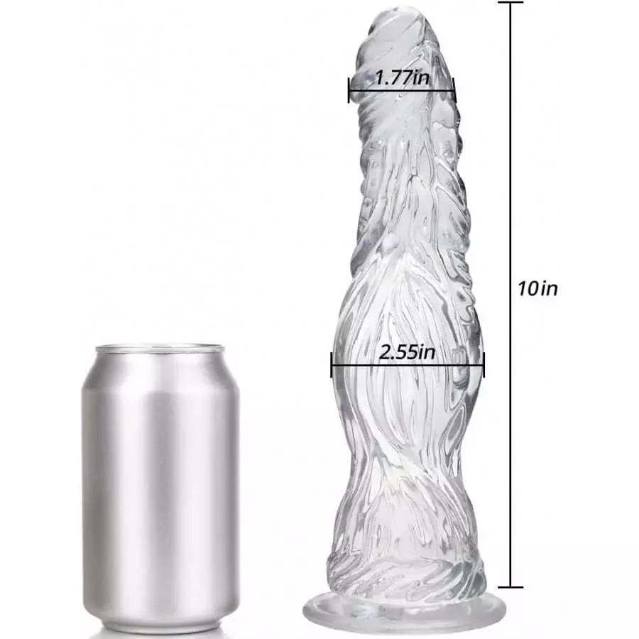 FST Transparent Dildo Vaginal G-spot Massage Adult Toy Prostate Intense Stimulation Anal Plug Novel Alien Beast Penis Shape Sex