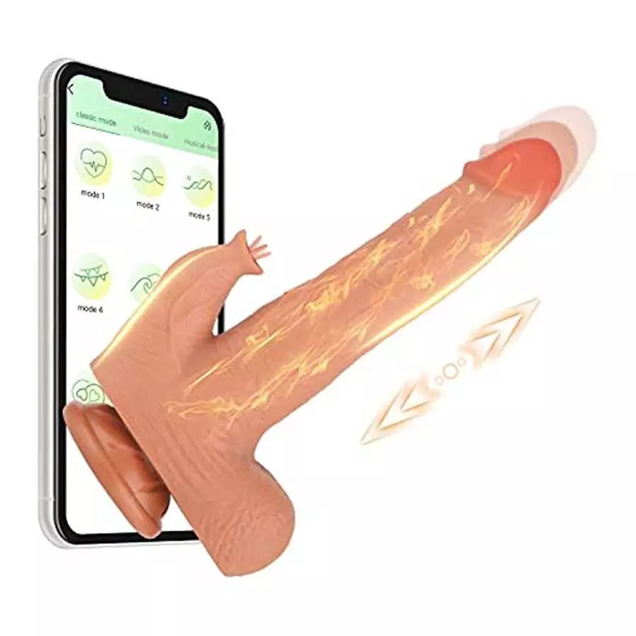 8 Inch Thrusting Dildo Vibrator Sex Toy for Couple Realistic Vibrating Dildo Fake Penis with Suction Cup Heated Dildo APP Remote 8 Inch Thrusting Dildo Vibrator Sex Toy for Couple Realistic Vibrating Dildo Fake Penis with Suction Cup Heated Dildo APP Remote