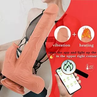 8 Inch Thrusting Dildo Vibrator Sex Toy for Couple Realistic Vibrating Dildo Fake Penis with Suction Cup Heated Dildo APP Remote 8 Inch Thrusting Dildo Vibrator Sex Toy for Couple Realistic Vibrating Dildo Fake Penis with Suction Cup Heated Dildo APP Remote