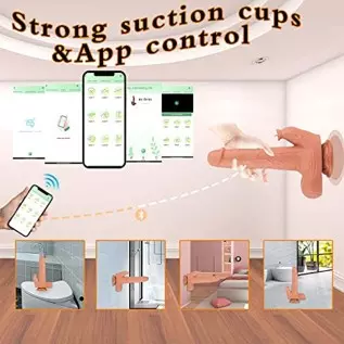 8 Inch Thrusting Dildo Vibrator Sex Toy for Couple Realistic Vibrating Dildo Fake Penis with Suction Cup Heated Dildo APP Remote 8 Inch Thrusting Dildo Vibrator Sex Toy for Couple Realistic Vibrating Dildo Fake Penis with Suction Cup Heated Dildo APP Remote