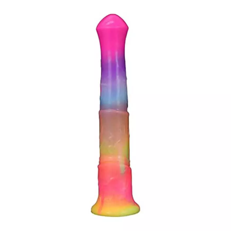 Luminous Large Horse Dildo Horse Anal Plug Slim Tall Dildo Flexible Rubber Dildo Woman Sex Toy Glowing Glow in The Dark 11 Inch Luminous Large Horse Dildo Horse Anal Plug Slim Tall Dildo Flexible Rubber Dildo Woman Sex Toy Glowing Glow in The Dark 11 Inch