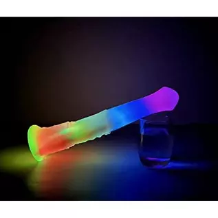 Luminous Large Horse Dildo Horse Anal Plug Slim Tall Dildo Flexible Rubber Dildo Woman Sex Toy Glowing Glow in The Dark 11 Inch Luminous Large Horse Dildo Horse Anal Plug Slim Tall Dildo Flexible Rubber Dildo Woman Sex Toy Glowing Glow in The Dark 11 Inch