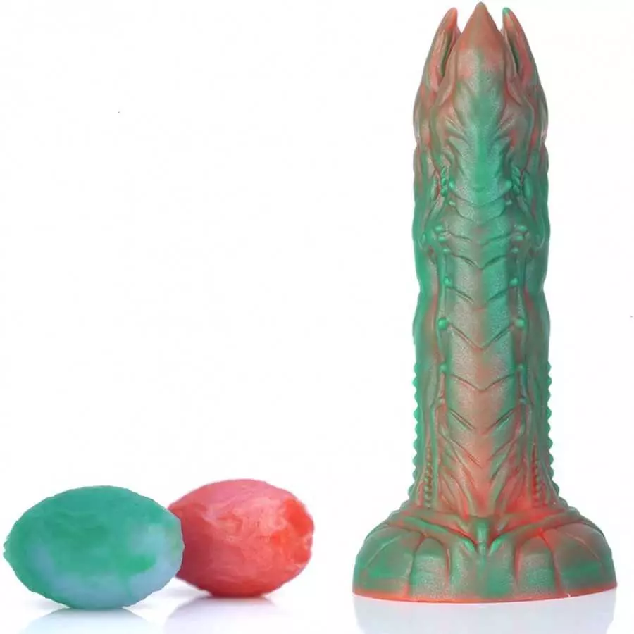 6.7 inches Nothosaur 「Audrey II」 Ovipositor Realistic Silicone Dildo with Strong Suction Cup, Sex Toy Anal Butt Plug with Fantas 6.7 inches Nothosaur 「Audrey II」 Ovipositor Realistic Silicone Dildo with Strong Suction Cup, Sex Toy Anal Butt Plug with Fantas