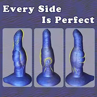 9 Inch Realistic Monster Dildo with Strong Suction Cup Fantasy Dragon Silicone Penis Anal Dildos for Hands-Free Play, Huge Thick